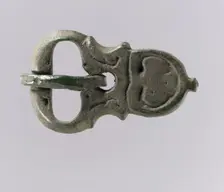 Buckle, Byzantine, 5th-6th century. Creator: Unknown