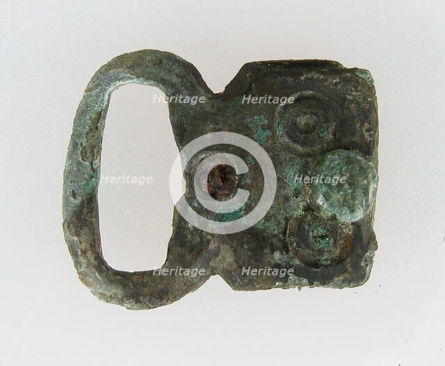 Buckle, Frankish, 6th-7th century. Creator: Unknown.