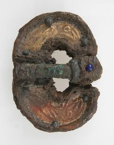 Buckle, Frankish, 6th-7th century. Creator: Unknown