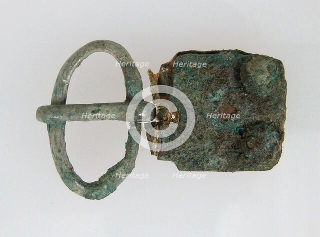 Buckle, Frankish, 7th century. Creator: Unknown.