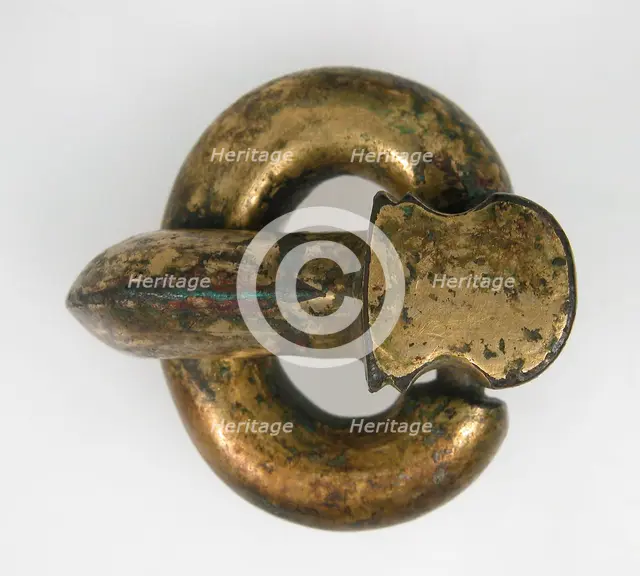 Buckle, Frankish, 7th Century. Creator: Unknown.