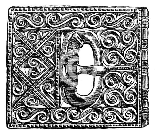 Buckle from Smithfield, London, 1893. Artist: Unknown