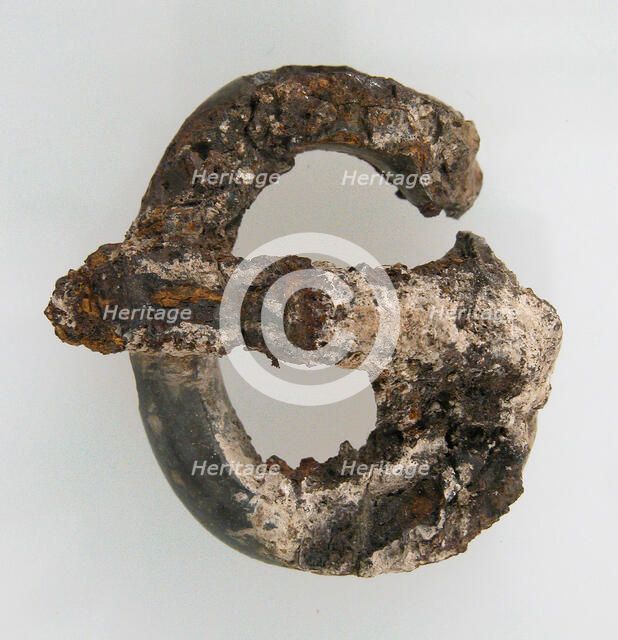 Buckle Loop and Tongue, Frankish, 6th-7th century. Creator: Unknown.