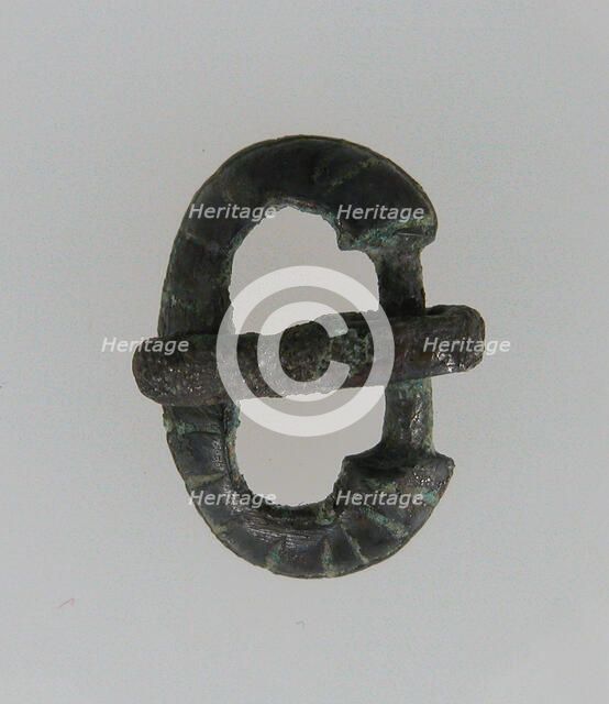 Buckle, Loop and Tongue, Frankish, 7th century. Creator: Unknown.