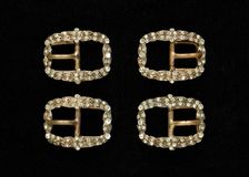 Buckle, possibly British, 1790-1830. Creator: Unknown