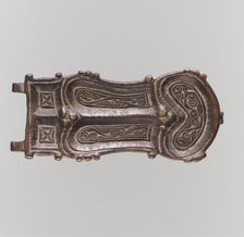 Buckle Shank, Visigothic, 7th century. Creator: Unknown