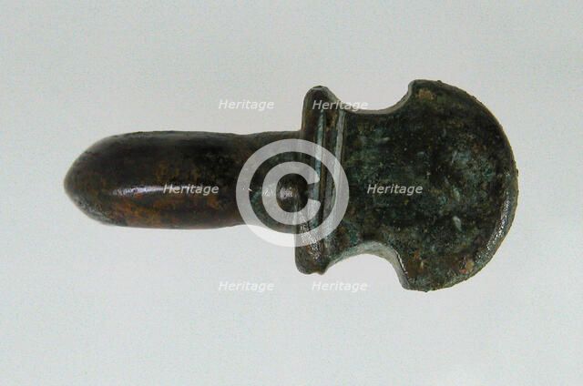 Buckle Tongue, Frankish, 500-700. Creator: Unknown.