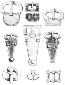 Buckles, 1893. Artist: A Housselin