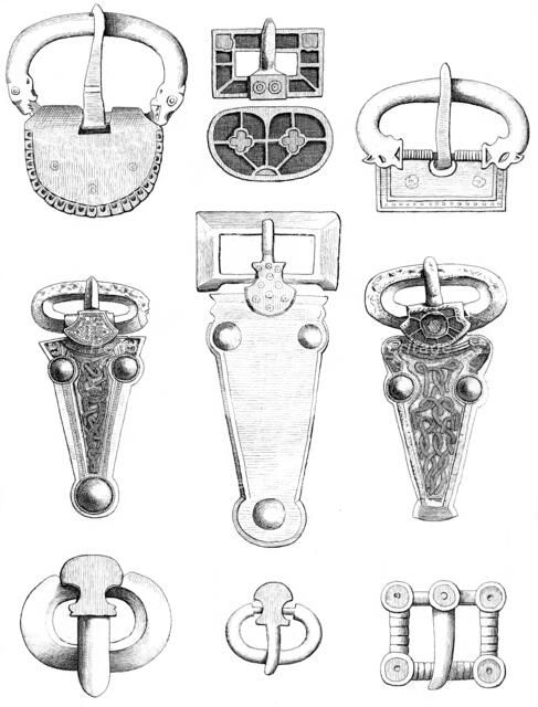 Buckles, 1893. Artist: A Housselin