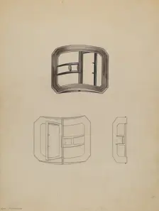 Buckles, c. 1936. Creator: John Dieterich