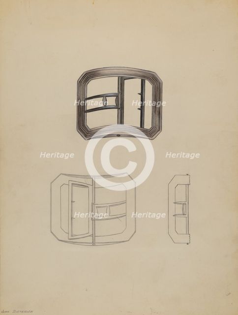 Buckles, c. 1936. Creator: John Dieterich.