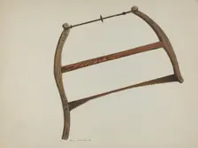 Bucksaw, 1938. Creator: Henry Waldeck