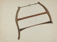 Bucksaw, 1938. Creator: Henry Waldeck