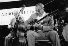 Bucky Pizzarelli, The March of Jazz, Clearwater Beach, Florida, 1997. Creator: Brian Foskett