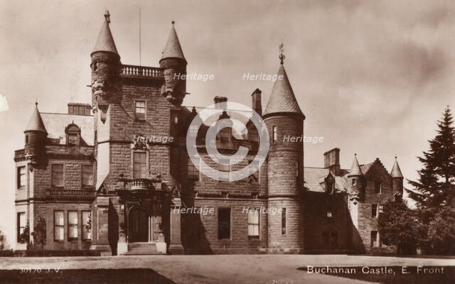 Buchanan Castle, East Front, 1933. Creator: Unknown.