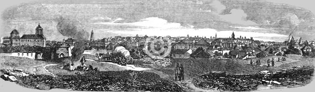 'Bucharest, the Head-Quarters of the Russian Army in Wallachia', 1854. Creator: Unknown.