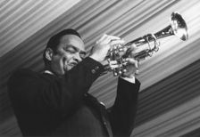 Buck Clayton, Manchester Jazz Festival, 1963. Creator: Brian Foskett