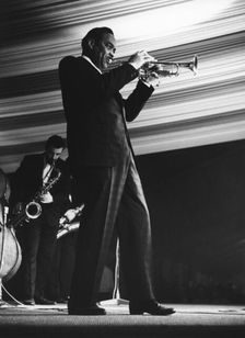 Buck Clayton, Daily Mail Jazz Festival, Belle Vue, Manchester, 1963. Creator: Brian Foskett