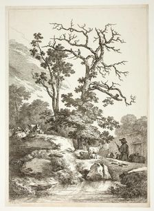 Bucolic Scene, n.d. Creator: Jean Baptiste Marie Huet