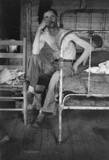 Bud and William Fields, Hale County, Alabama, 1936. Creator: Walker Evans