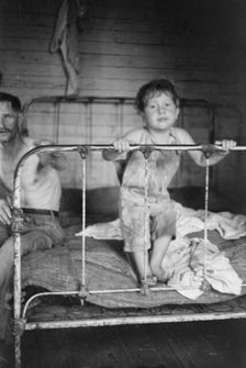 Bud and William Fields, Hale County, Alabama, 1936. Creator: Walker Evans