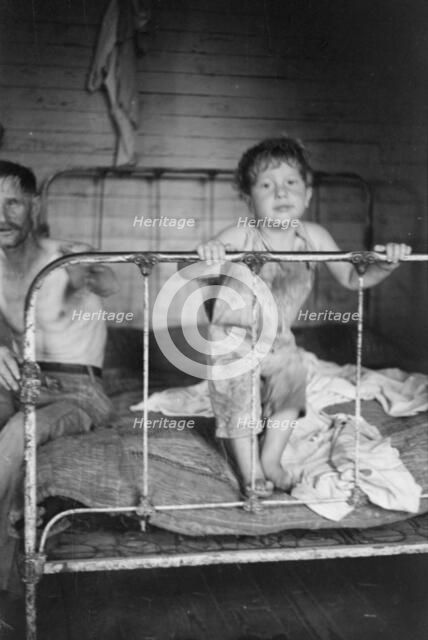 Bud and William Fields, Hale County, Alabama, 1936. Creator: Walker Evans.