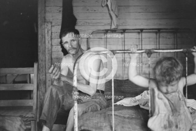 Bud and William Fields, Hale County, Alabama, 1936. Creator: Walker Evans.
