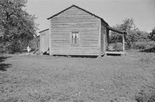 Bud Fields home, Hale County, Alabama, 1936. Creator: Walker Evans