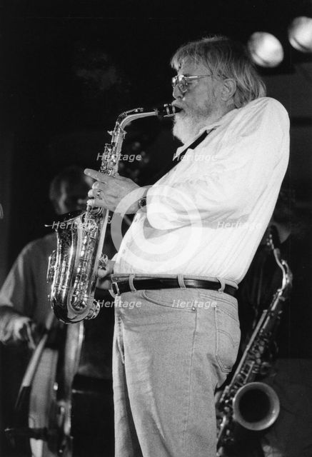Bud Shank, Peterborough, Cambridgeshire, 1995. Creator: Brian Foskett.