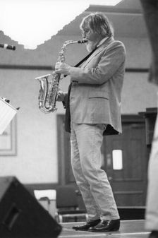 Bud Shank, UK tour, 1995. Creator: Brian Foskett