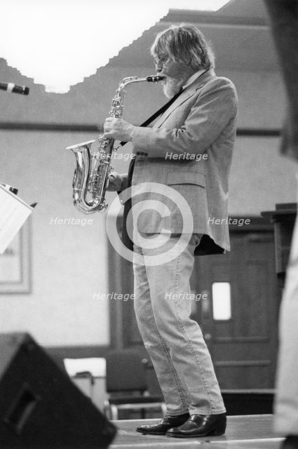 Bud Shank, UK tour, 1995. Creator: Brian Foskett.