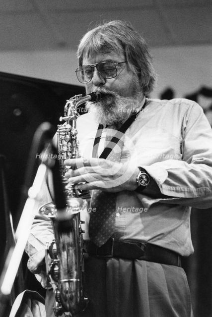 Bud Shank, UK tour, 1995. Creator: Brian Foskett.