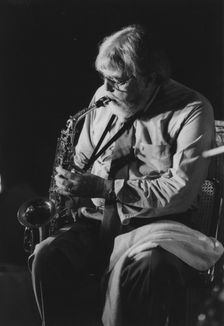 Bud Shank, UK tour, 1995. Creator: Brian Foskett