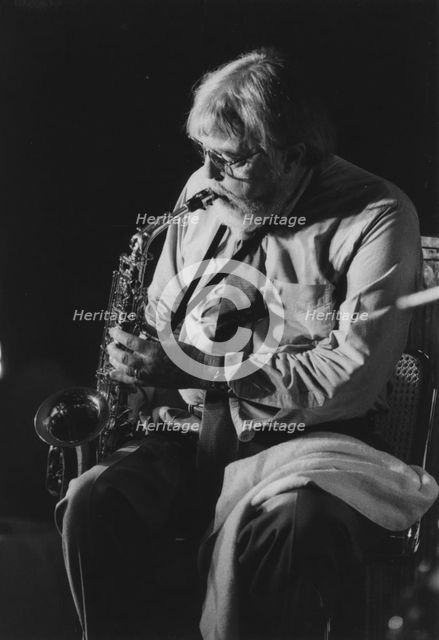 Bud Shank, UK tour, 1995. Creator: Brian Foskett.