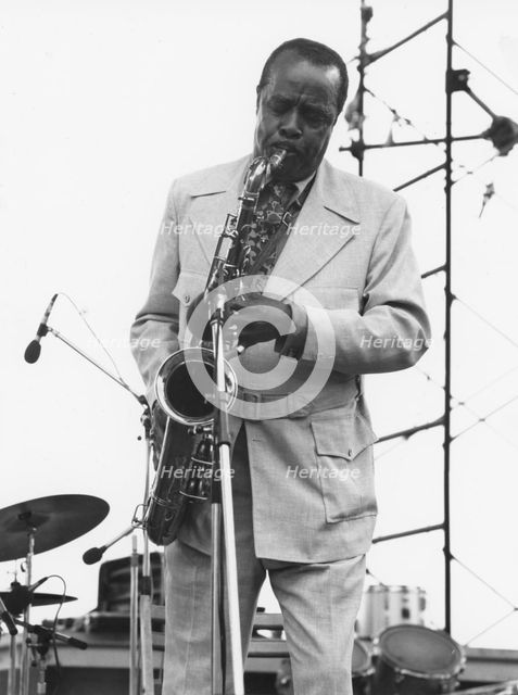 Bud Tate, Capital Jazz Festival, London, 1979. Creator: Brian Foskett.