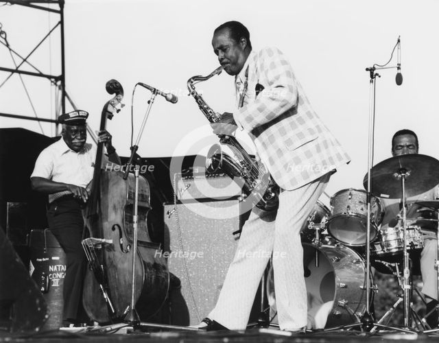 Bud Tate, Capital Jazz Festival, London, 1979. Creator: Brian Foskett.