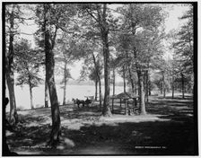 Budd's Lake, N.J., between 1890 and 1901. Creator: Unknown