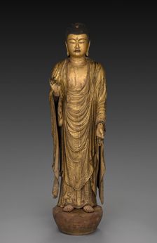Buddha of Infinite Life and Light (Amida Nyorai), 1269. Creator: Koshun (Japanese); Koshin (Japanese), assistant ; Joshun (Japanese), assistant