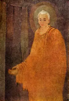 Buddha as Mendicant 1920. Creator: Unknown