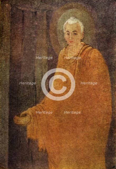 'Buddha as Mendicant', 1920. Creator: Unknown.