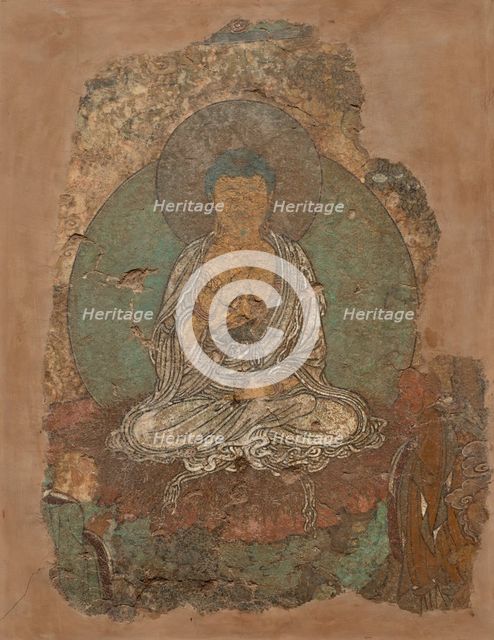 Buddha in the Preaching Attitude, 618-1279. Creator: Unknown.