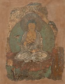 Buddha in the Preaching Attitude, 618-1279. Creator: Unknown