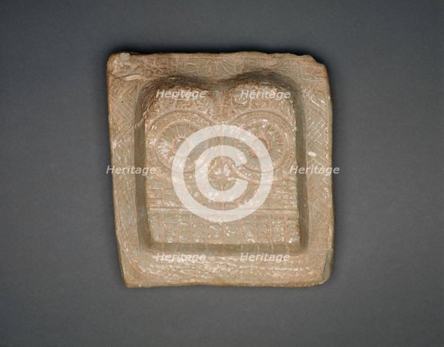 Buddha's Footprints (Buddhapada), c. 2nd/3rd century. Creator: Unknown.