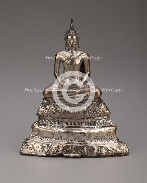 Buddha Seated in Meditation, 19th century. Creator: Unknown.