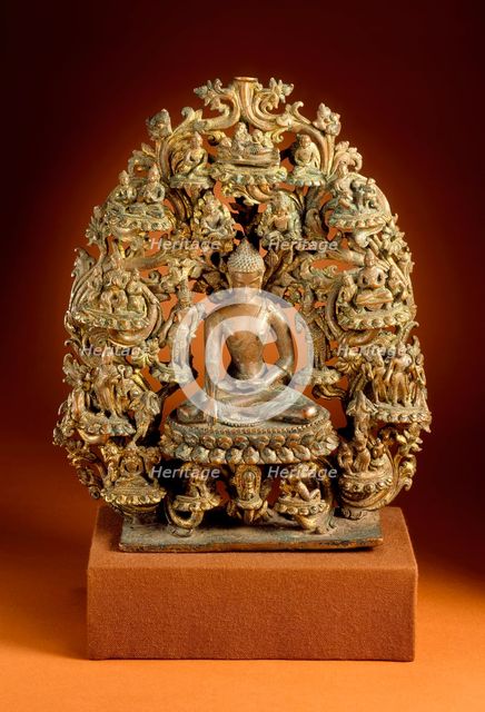 Buddha Shakyamuni and Scenes from the Life of the Buddha, 12th century. Creator: Unknown.