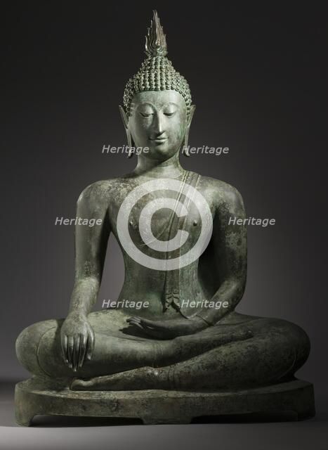 Buddha Shakyamuni (image 1 of 4), 14th-15th century. Creator: Unknown.
