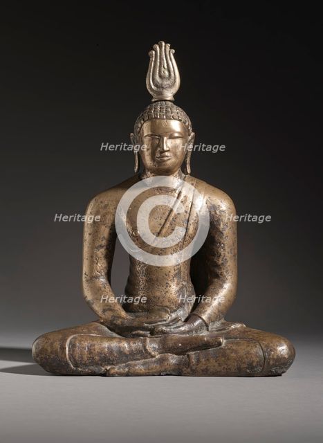 Buddha Shakyamuni (image 1 of 4), 7th-8th century. Creator: Unknown.