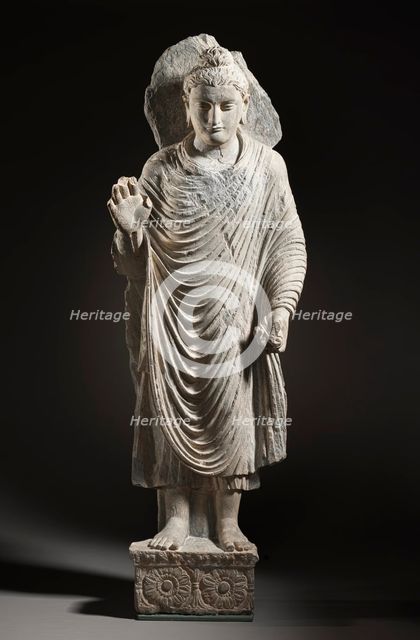 Buddha Shakyamuni (image 2 of 11), 2nd-early 3rd century. Creator: Unknown.