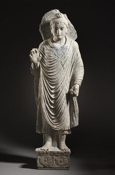 Buddha Shakyamuni (image 2 of 11), 2nd-early 3rd century. Creator: Unknown