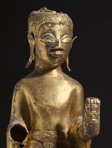 Buddha Shakyamuni (image 2 of 3), 17th century. Creator: Unknown